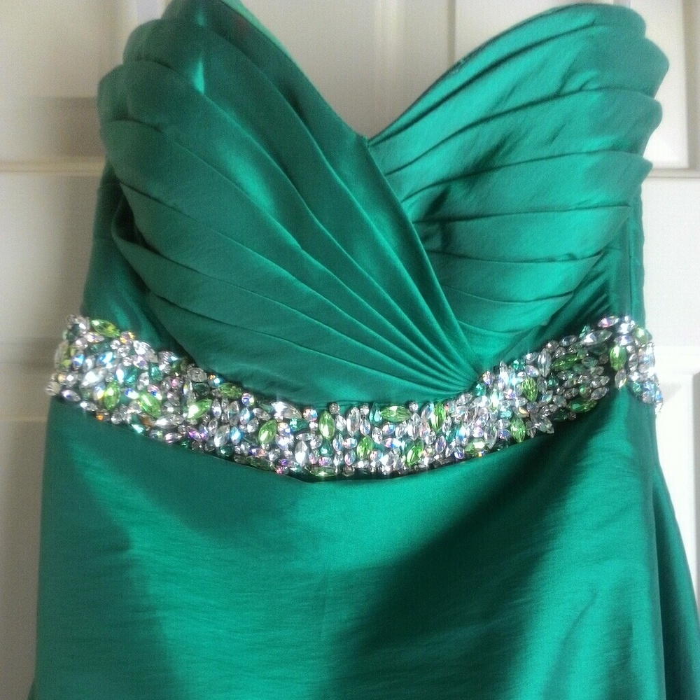 Tiffany Designs Formal Trumpet Gown